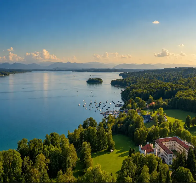 Starnberger See aus der Luft